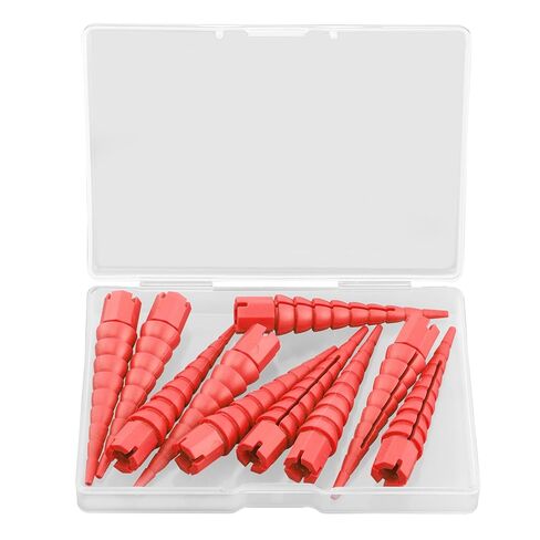 10 Pcs Wood Anchor Stripped Screw Hole Repair, for Wood, Door, Fixing Striped Screw Holes, Fits Sizes 2 to 16, Nail Holes from Stripped to Gripped (Color:Blue) in Saudi Arabia