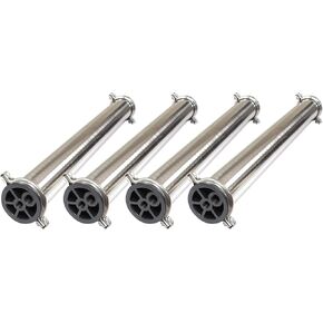 Max Water Brackish Water RO Membrane Element-BW-4040 2400 GPD, Commercial Reverse Osmosis size 4" x 40" good for Industrial, Municipal, Waste Water Re-Use, Car Wash, Whole House etc. (Pack of 4) in Saudi Arabia