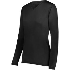 Holloway Sportswear Womens Momentum Long Sleeve Tee S Black in Saudi Arabia