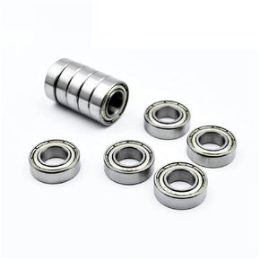 688ZZ 8 * 16 * 5mm Chrome Steel Deep Groove Mini Ball Bearings 10Pcs in Kuwait