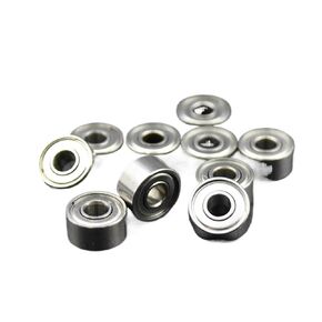 693 ZZ 3 * 8 * 4mm Chrome Steel Deep Groove Ball Bearings 10Pcs in Saudi Arabia