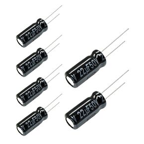 Replacement for 6 pcs Panasonic FR Series Capacitors 50V 22uf Ultra Low ESR in Kuwait