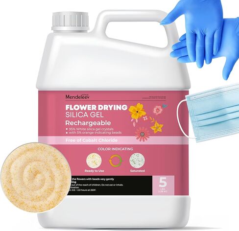 5 رطل بلورات تجفيف زهرة هلام السيليكا للحفاظ على باقة الزفاف in Kuwait