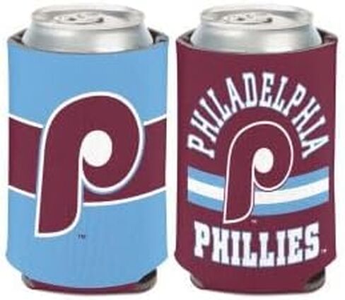 Philadelphia Phillies / Cooperstown STRIPE Can Cooler 12 oz. in Saudi Arabia