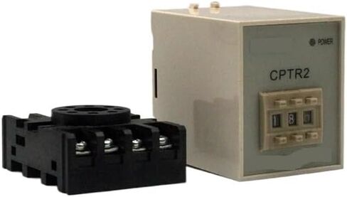0.1S-99H و PNZJ الأصلي Time Time Relay CPTR2-2MF ST5P (IS ST3P ERDGERN) AC220V ، AC380V ، AC110V ، DC24V DC12V (RELAY 24VDC) in Kuwait