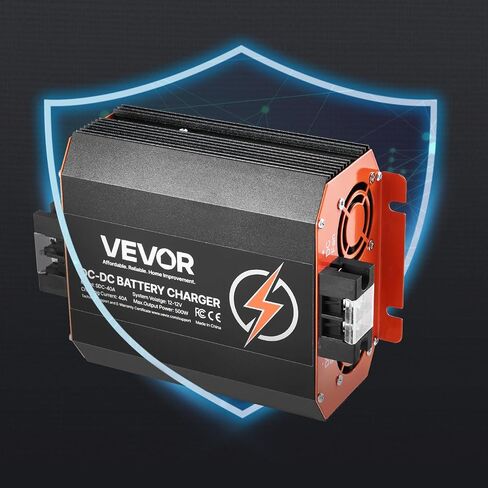 VEVOR Forklift Battery Charger, 24V, 30A Smart Fully-Automatic Lead-Acid Battery Charger, 24 Volt Trickle Charger with Anderson Plug, Cooling Fan, OLED Display, for Forklift Golf Cart Floor Scrubber in Saudi Arabia