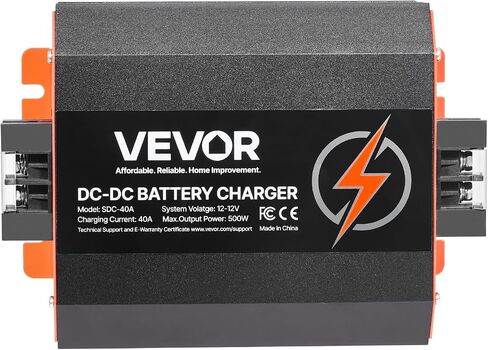 VEVOR Forklift Battery Charger, 24V, 30A Smart Fully-Automatic Lead-Acid Battery Charger, 24 Volt Trickle Charger with Anderson Plug, Cooling Fan, OLED Display, for Forklift Golf Cart Floor Scrubber in Saudi Arabia