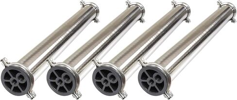 Max Water Brackish Water RO Membrane Element-BW-4040 2400 GPD, Commercial Reverse Osmosis size 4" x 40" good for Industrial, Municipal, Waste Water Re-Use, Car Wash, Whole House etc. (Pack of 4) in Saudi Arabia