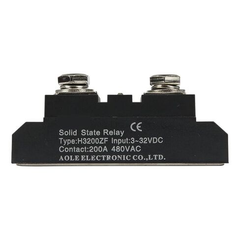 H3200ZF المرحلة الفردية DC إلى AC 200A 24-480VAC الصلبة الصلبة التتابع/SSR in Kuwait