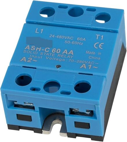 ASH-C-60AA مرحلة واحدة AC إلى AC 60A 24-480VAC Solid State Relay 60AA SSR in Saudi Arabia