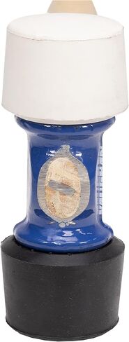 Vaughan 24 Oz Face Face Rubber Mallet ، مصنوع في الولايات المتحدة الأمريكية ، White and Black ، RM24 ، VN19510 in Kuwait