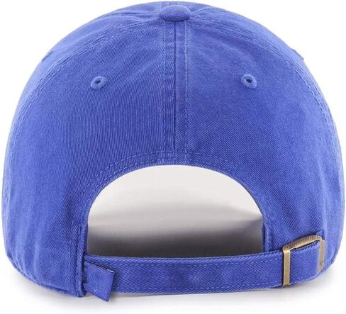 Atlanta Braves Blue Cooperstown Clean Up Adjustable Hat, Adult One Size Fits All in Saudi Arabia
