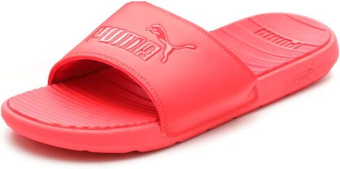 PUMA Men's Cool Cat Slide Sandal, Camo Dark Olive-White, 7 in Saudi Arabia