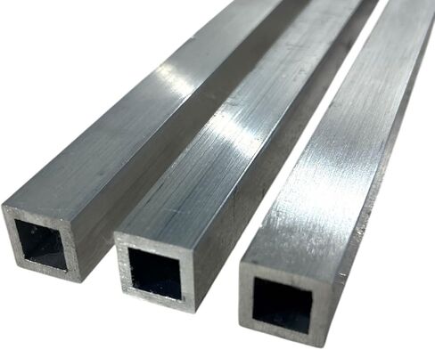 3/4 "× 3/4" × 1/8 "الجدار × 36 بوصة ، 6063-T52 أنبوب مربع الألومنيوم in Kuwait