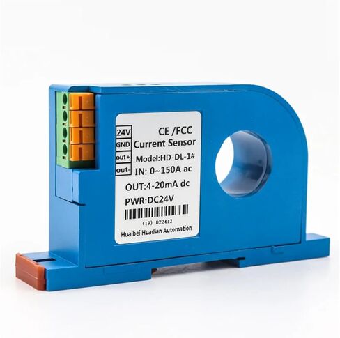 Small Hall Effect Transducer 200A Transducer Transmitter transmitter for DC AC الحالي (إدخال 0-100A_12-28V_4-20MA) in Kuwait
