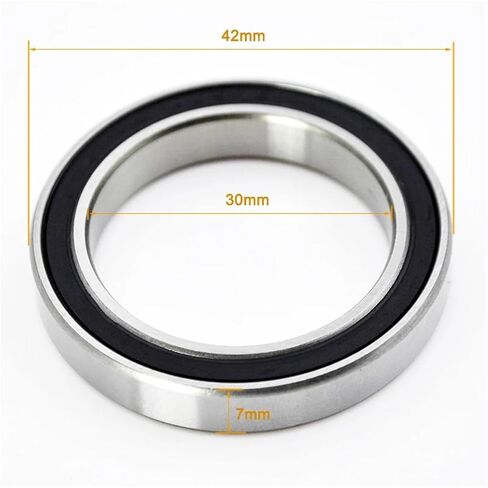 6806 6807 6808 6809-6814 6815 6816 2RS 6808RS Deep Groove Ball Bearings 2Pcs(6807-2RS 35X47X7mm) in Kuwait
