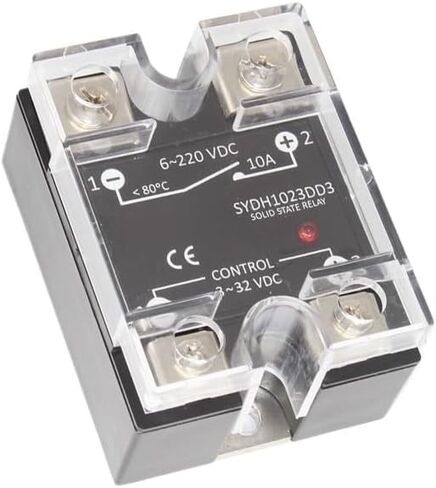 Longer Life SSR DC Control DC 6-220VDC 10A 25A 40A 60A 80A 100A 120A Dielectric Strength 2000VAC(1min) Solid State Relay(SSR-80DD) in Saudi Arabia