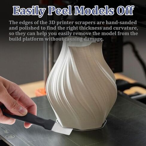 أداة مكاشات الطابعة ثلاثية الأبعاد أداة 3D أداة الطابعة ثلاثية الأبعاد مصقولة ملعقة ثلاثية الأبعاد مصقولة ثلاثية الأبعاد مع قبضة مريحة لطباعة نموذج إزالة الراتنج in Saudi Arabia
