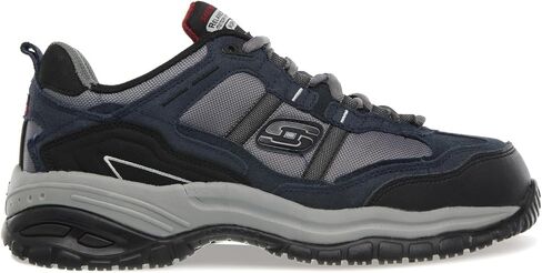 حذاء Skechers رجالي بتصميم ملائم مريح ناعم الملمس الملمس, أسود, 43 EU in Saudi Arabia
