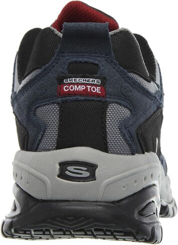 حذاء Skechers رجالي بتصميم ملائم مريح ناعم الملمس الملمس, أسود, 43 EU in Saudi Arabia