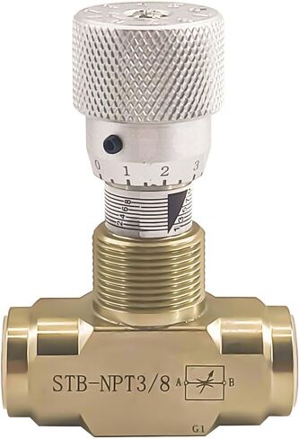 1/2 "NPT صمام إبرة التحكم المستقيم في التدفق للنظام الهيدروليكي ، تجهيزات اتصال ضغط الصلب الكربوني الثقيلة مع مقبض متغير قابل للتعديل in Saudi Arabia