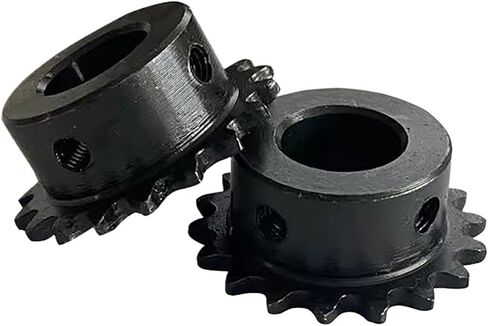 Steel Motor Drive Gear 1pcs 04C Chain Gear Steel 9-24 Tooth Bore 10mm Industrial Sprocket Wheel Motor Chain Drive Sprocket(19 Teeth) in Saudi Arabia