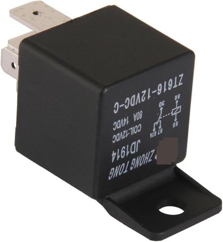 ZT616-12V-C-80A CAR Auto Truck DC 12V 80A 80 AMP SPDT Relay Relay 5 PIN in Saudi Arabia