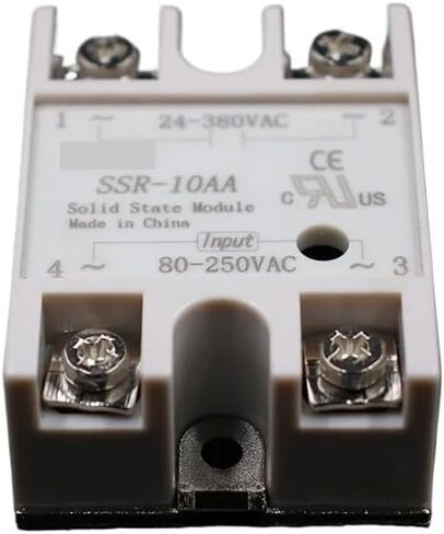وحدة ترحيل الحالة الصلبة SSR-10AA SSR-10 AA SSR 10A 80-250VAC مدخل in Kuwait