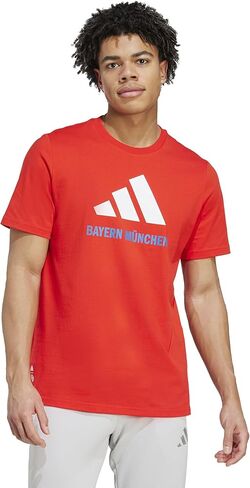 Adidas Men's FC Bayern Munich Seasonal Graphic T-Shirt in Kuwait