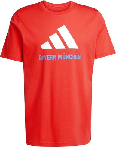 Adidas Men's FC Bayern Munich Seasonal Graphic T-Shirt in Kuwait