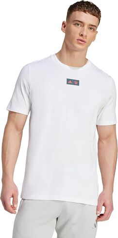 Adidas Men's FC Bayern Munich Seasonal Graphic T-Shirt in Kuwait