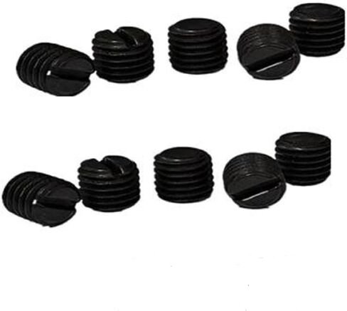 10 PCS Slotted Thread Slug Slug Procks متوافقة مع Marlin Receiver Models 336 ، 444 ، 1894 ، 1895 (#8-40 × 1/8 ") in Saudi Arabia