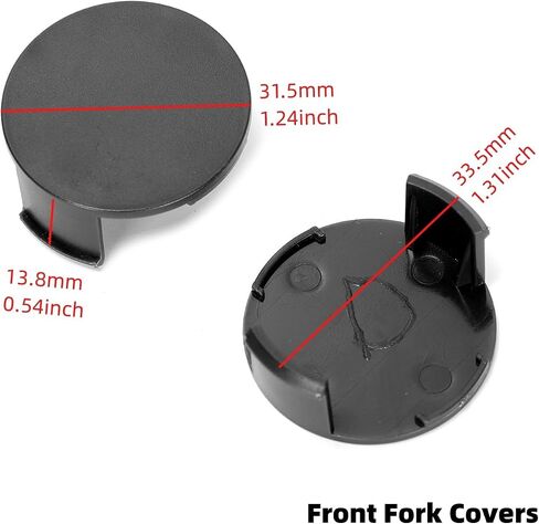 4pcs Electric Scooter Front Rear Fork Protective Cover Compatible with Ninebot F20 F25 F30 F40 F Series in Saudi Arabia