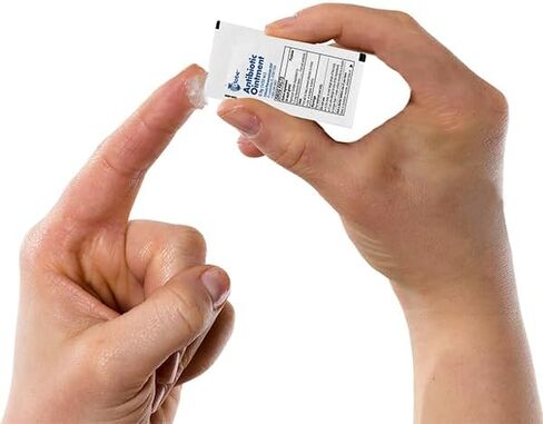 Globe (10 Packets First Aid Antibiotic Ointment, 0.9g Single Packet, First Aid Kit for Minor Scratches, Wounds, Cuts, and Burns, Prevents Infection, Travel Size in Saudi Arabia
