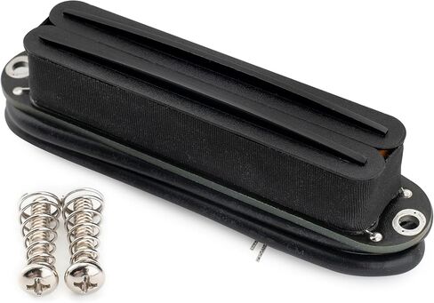 Musiclily Pro ST-DPHC Ceramic Dual Single Single Single Size Humbucker Pickup 13.2k تشويه فائق للغيتار الكهربائي على طراز Strat ، والسكك الحديدية الكرم in Kuwait