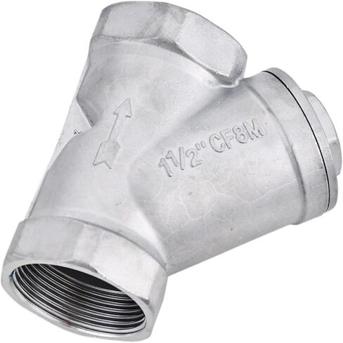 201 Stainless Steel Y-Type Filter GL11W-16P Threaded Internal Thread Internal Wire Pipe Filter Valve 4 Points 6 Points(G1/2) in Kuwait