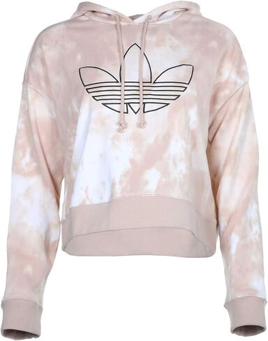 adidas Originals Women's All Over Print Crop Hoodie in Saudi Arabia