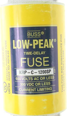 FUSE ، 1200A ، 600VAC/300DC ، Delay ، Ser KRP-C in Saudi Arabia