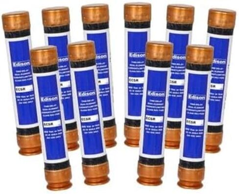 (Box of 10) Compatible Replacement for Ferraz TRS15R - Edison Time Delay Fuse - 15 Amp 600V - RK5 Dual Element in Saudi Arabia