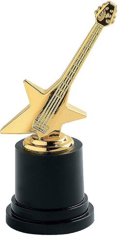 Fun Express - Rockstar Trophies (1 DZ) - القرطاسية - الجوائز - الجوائز والجوائز - 12 قطعة in Saudi Arabia