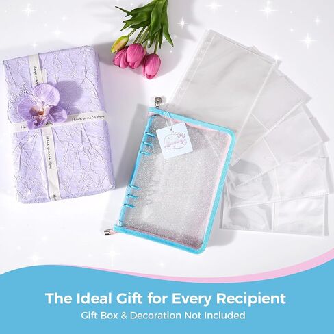 A5 Kpop Photocard Binder With Zipper, 3 Sizes Inner Page With 270 Pockets - 6-Ring Photo Album Organizer For Polaroid, Instax Wide, Mini Photos & Trading Cards - Perfect For Kpop Merch Collection in Kuwait