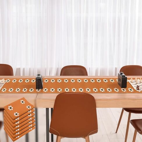 Honeydak 6 PCS Mexican de Barro Table Runner 71 × 13 '' Cielito Lindo Table Runner Cielito Lindo Baby Shower Party Decoration Mexico Home Decor in Kuwait