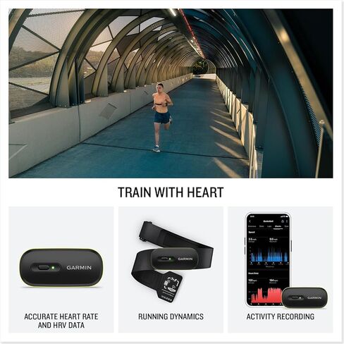 GARMIN HRM 600 شاشة معدل ضربات القلب حزام الصدر ، حزمة XS-S مع USB3.0 إلى Type-C Pereme Adapter Space Gray + More in Kuwait