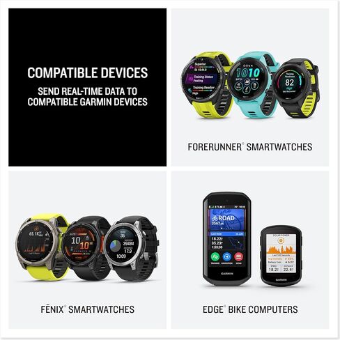 GARMIN HRM 600 شاشة معدل ضربات القلب حزام الصدر ، حزمة XS-S مع USB3.0 إلى Type-C Pereme Adapter Space Gray + More in Kuwait