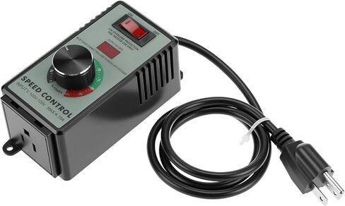 Qwork AC Motor Speed ​​Controller ، 120V 15A 4000W FAN SPEED Controller in Kuwait