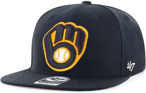 47 Milwaukee Brewers No Shot Captain قابلة للتعديل Snapback Navy Hat in Kuwait