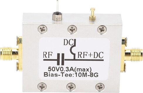 Broadband Amplifier Bias Tee RF DC Block 10MHZ to 8GHz Coaxial Bias Tee in Saudi Arabia