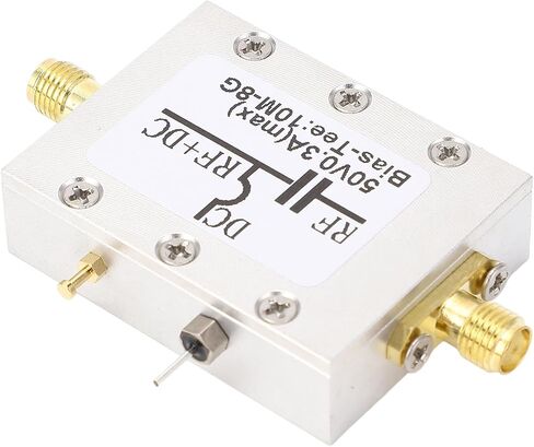 Broadband Amplifier Bias Tee RF DC Block 10MHZ to 8GHz Coaxial Bias Tee in Saudi Arabia
