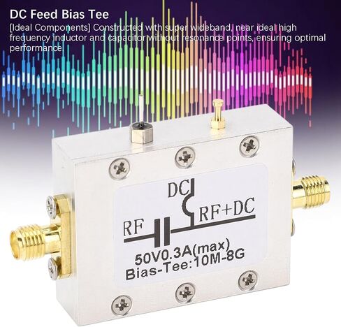 Broadband Amplifier Bias Tee RF DC Block 10MHZ to 8GHz Coaxial Bias Tee in Saudi Arabia
