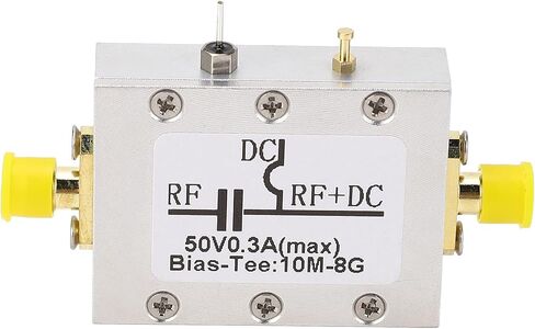 Broadband Amplifier Bias Tee RF DC Block 10MHZ to 8GHz Coaxial Bias Tee in Saudi Arabia